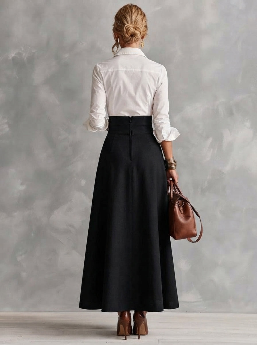 Éléonore | Set Camicia & Pantaloni Ampi