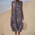 Vestido de verano cómodo sin mangas — Ref. 02
