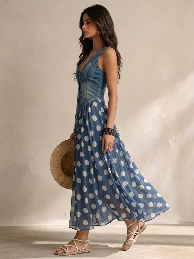 Vestito lungo Adelina