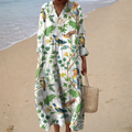 Vestido de verano estampado favorecedor — Ref. 13