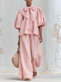 Élodie | Completo oversize e stringhe