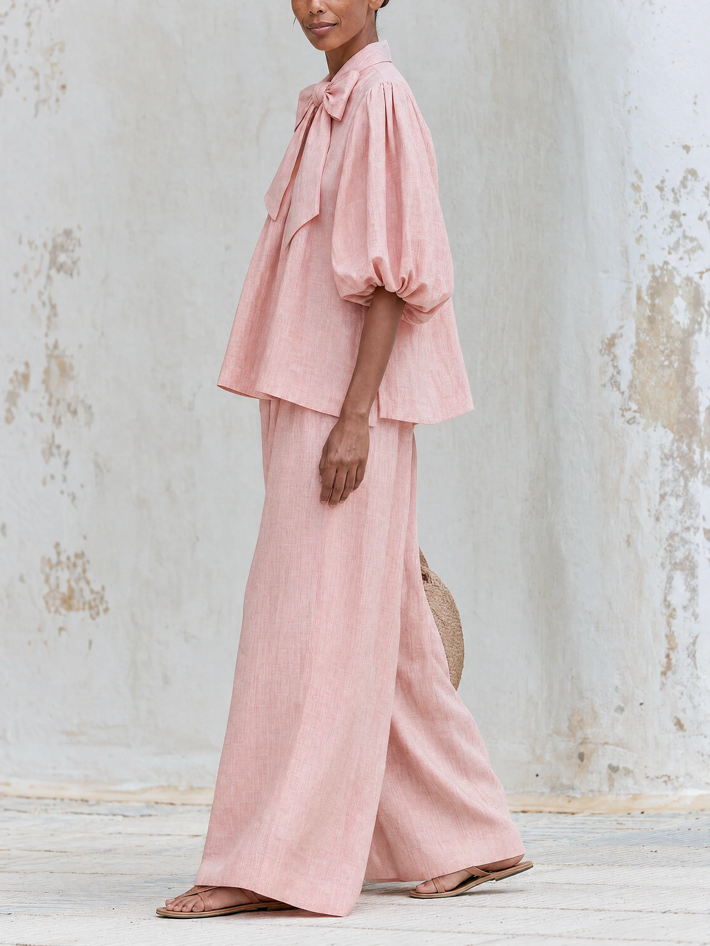 Élodie | Completo oversize e stringhe