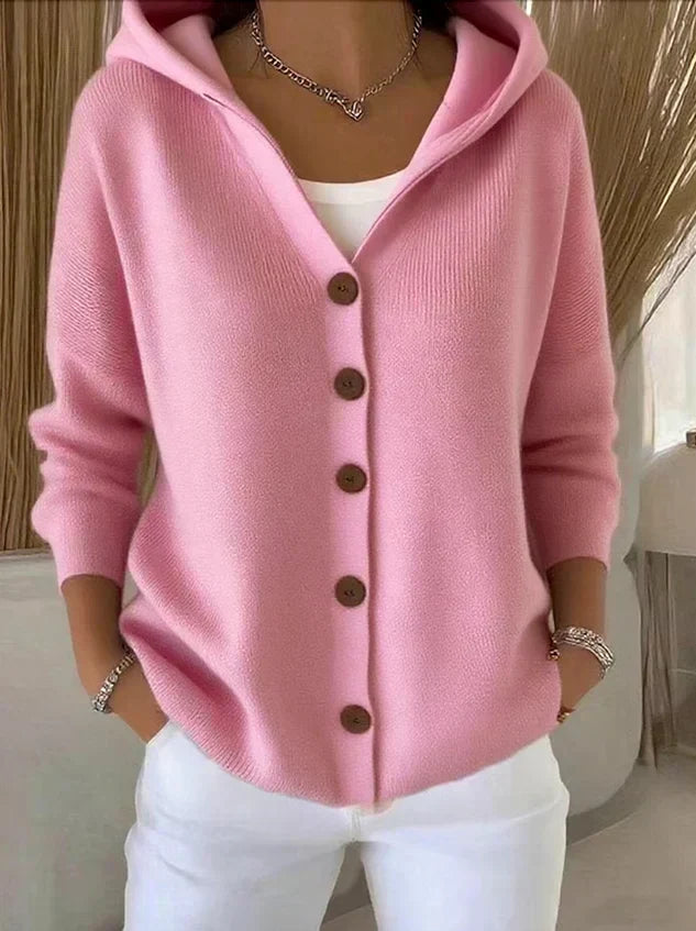 Rocío cardigan con cappuccio