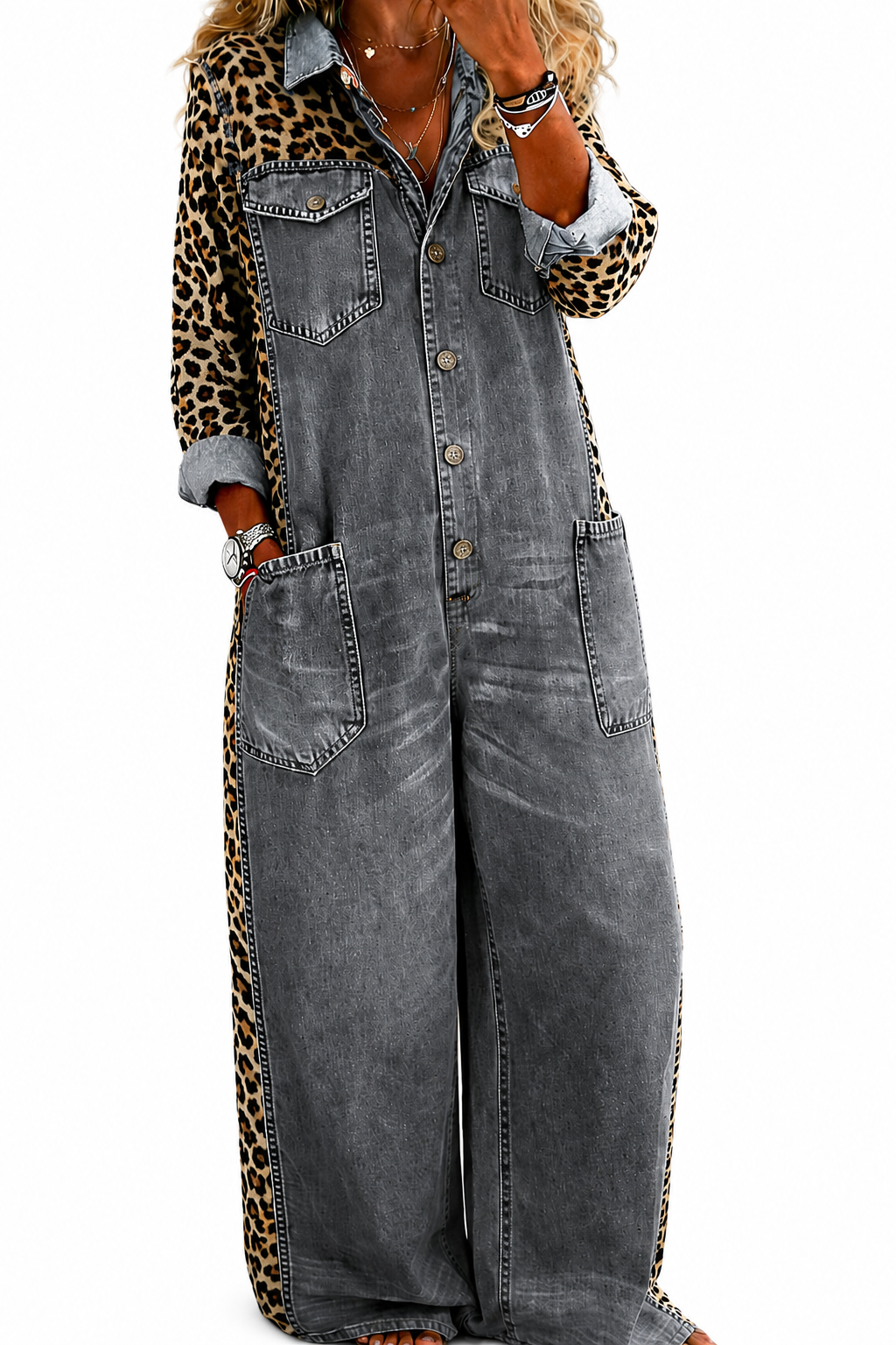 AMANDA | Tuta intera in denim