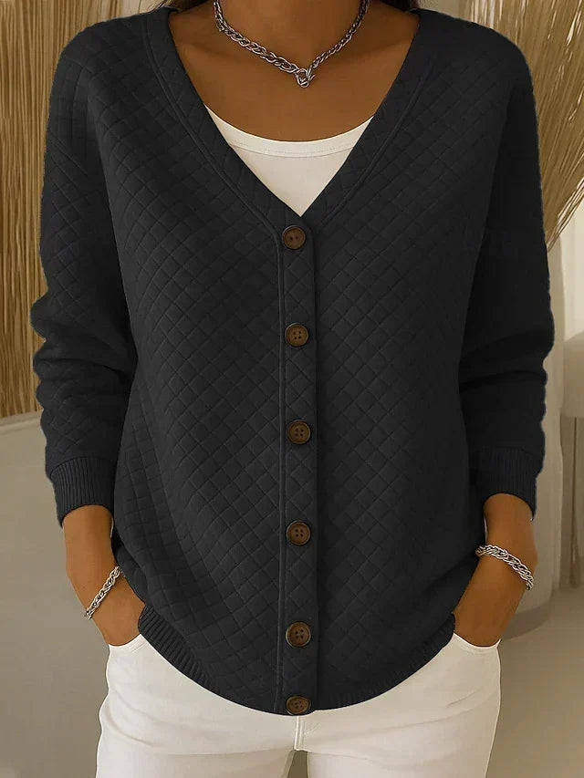 Leonor Cardigan Imbottito con Bottoni