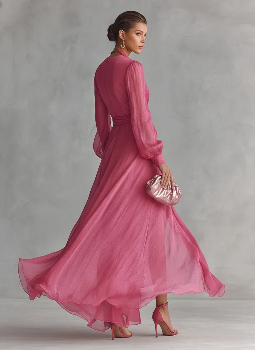 Eva | Vestido Maxi con Escote en V