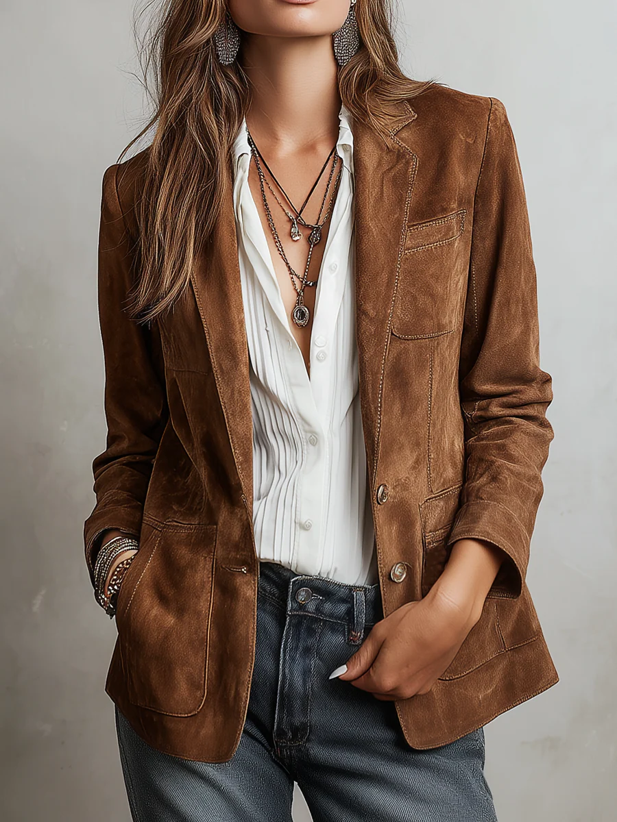 Constance | Blazer Vintage Marrone