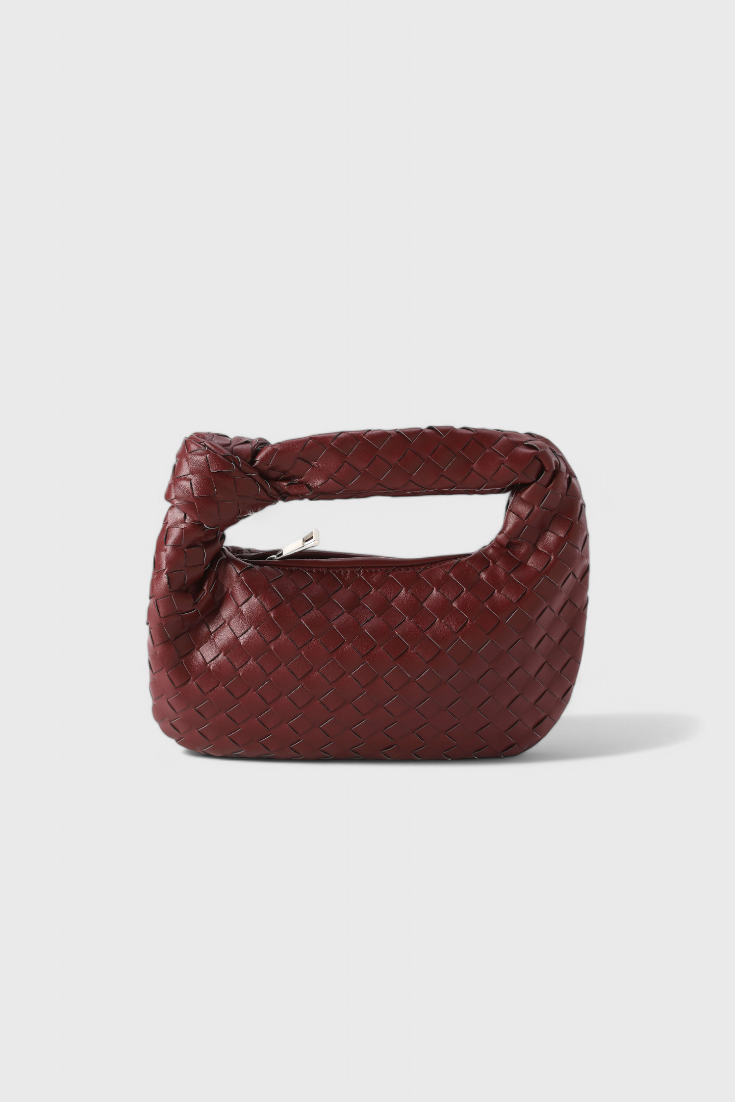 Sage Borsa a tracolla Mini intrecciata