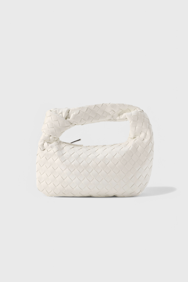 Sage Borsa a tracolla Mini intrecciata